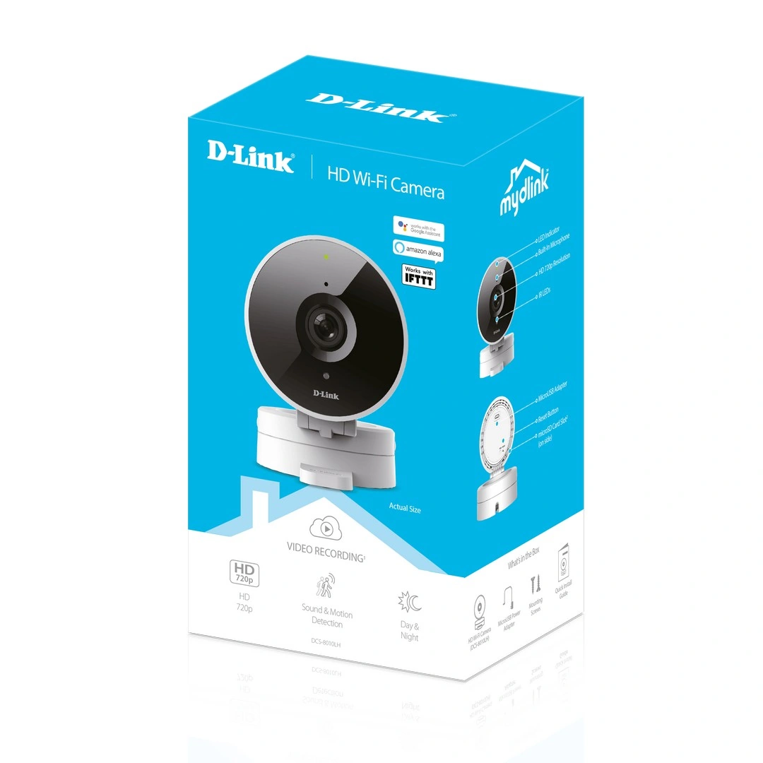كاميرا دي لينك واي فاي HD - أبيض