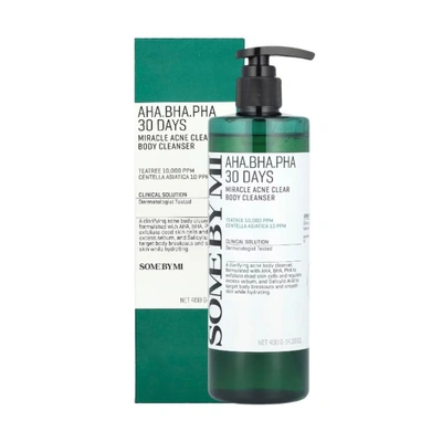 منظف الجسم الشفاف لحب الشباب من آها بها-فا 30 يومًا - 400 مللي