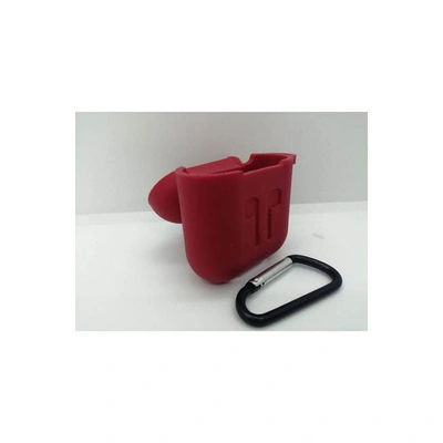 جراب ايربودز سيليكون - أحمر