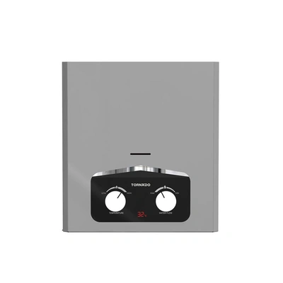 GHM-C06CNE-S سخان مياه غاز طبيعي بدون مدخنة - فضي