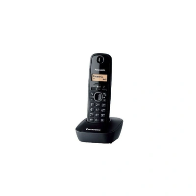 KX-TG1611 تليفون لاسلكي بسماعة واحدة - أسود