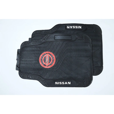 طقم دواسات لسيارة نيسان - أسود - 5 قطع