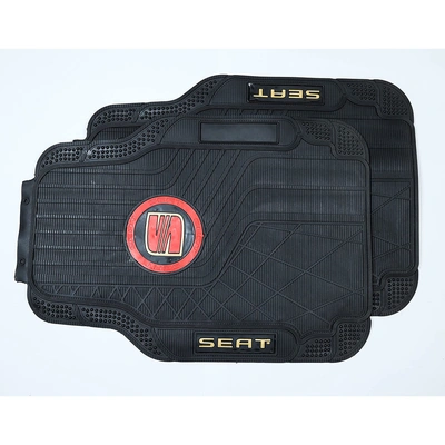 طقم دواسات لسيارة سيات - أسود - 5 قطع