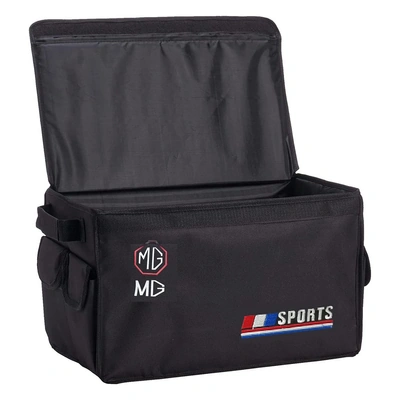 صندوق تخزين منظم لشنطة العربية - ام جى - أسود