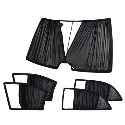 طقم ستائر متحركة لسيارة ام جي 6 2020 - 5 قطع