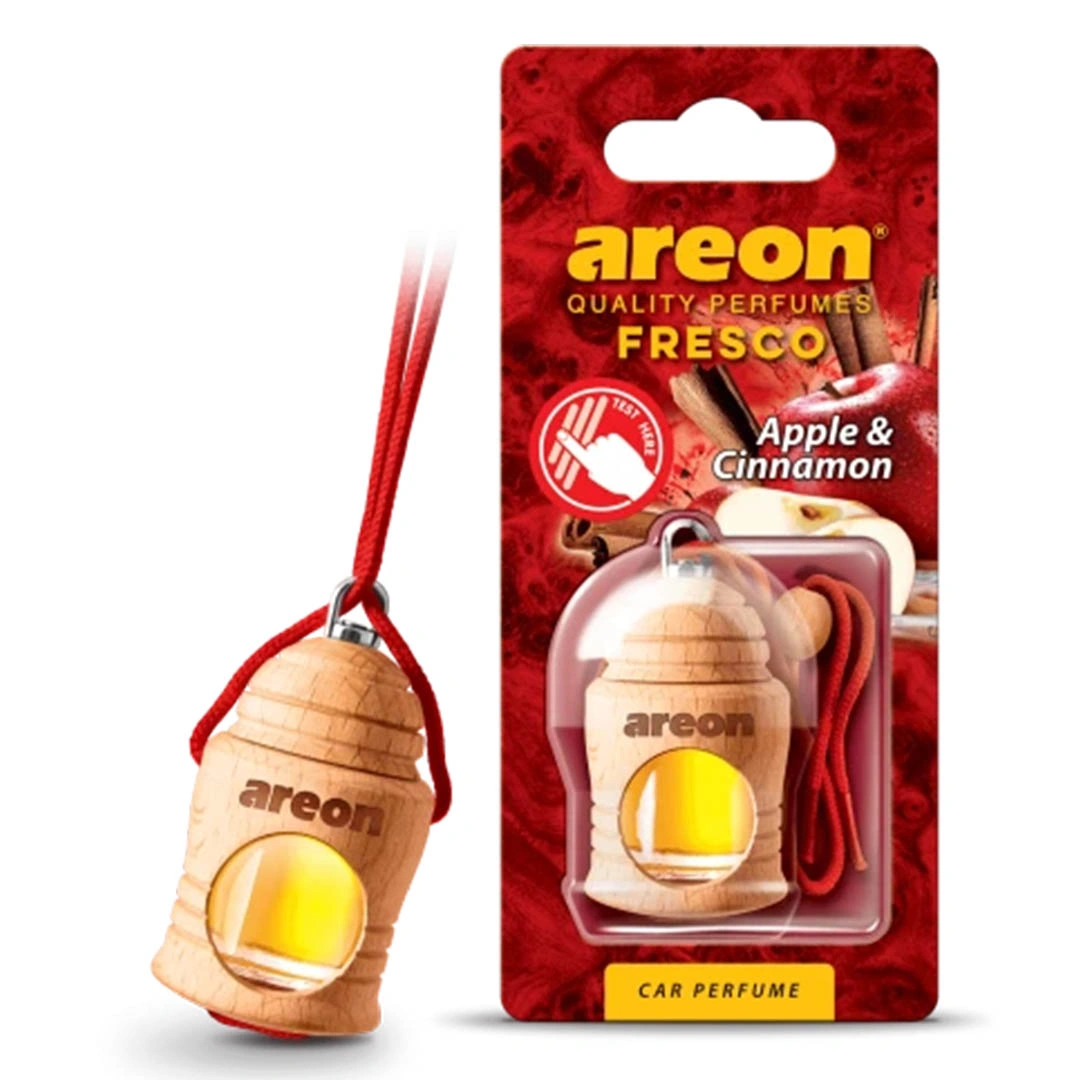 معطر فرسكو للسيارة - رائحة تفاح و قرفة