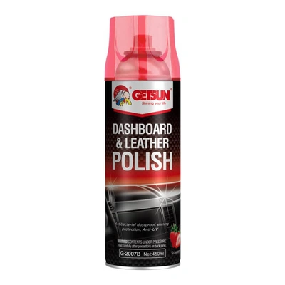 G-2007B بخاخ ملمع للتابلوه والجلد للعناية بالسيارات رائحة الفراولة