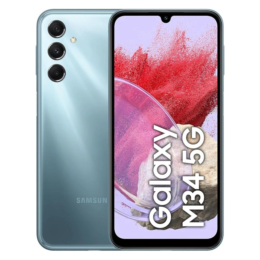 سامسونج M34 جالكسي - 128/6 جيجا - شريحتين - 5G - أزرق