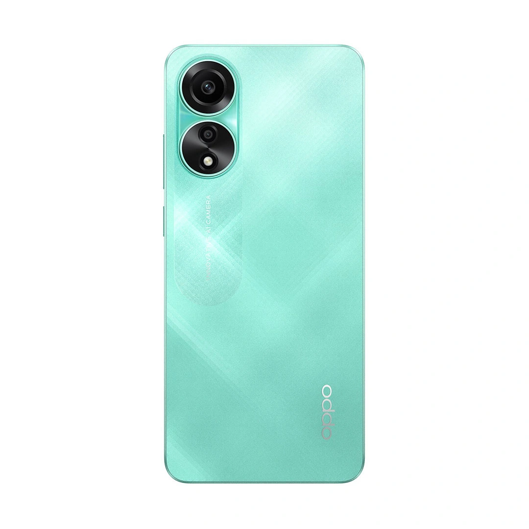 اوبو A78 موبايل - 256/8 جيجا - شريحتين - 4G - أخضر - iq-23