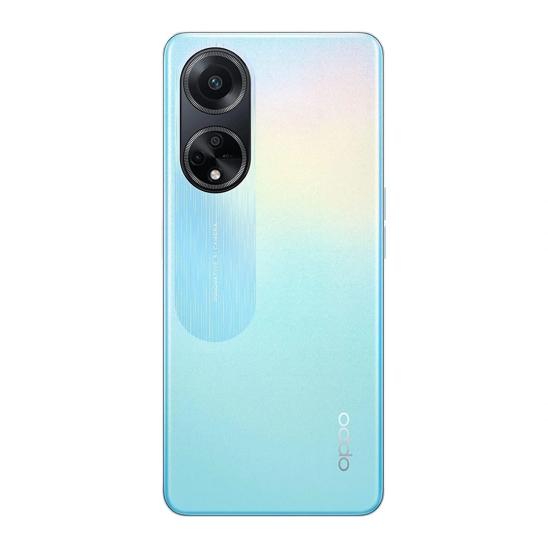 أوبو A98 موبايل - 256/8 جيجا - شريحتين - 5G - أزرق - IQ-23
