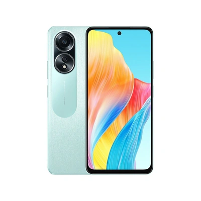 اوبو A58 موبايل - 128/6 جيجا - شريحتين - 4G - أخضر - iq-23