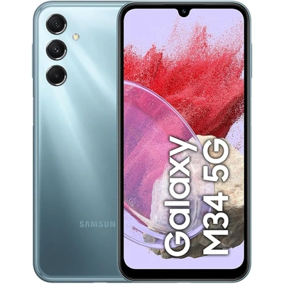 سامسونج M34 جالكسي - 128/6 جيجا - شريحتين - 5G - أزرق