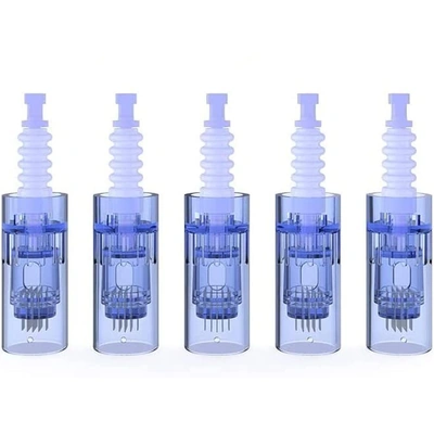 إبر ديرما بن - 5 خراطيش - 12 إبرة - أزرق