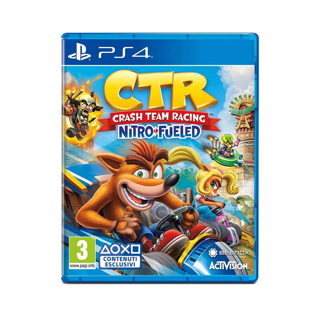 لعبة Crash Team Racing Nitro Fueled - Ps4