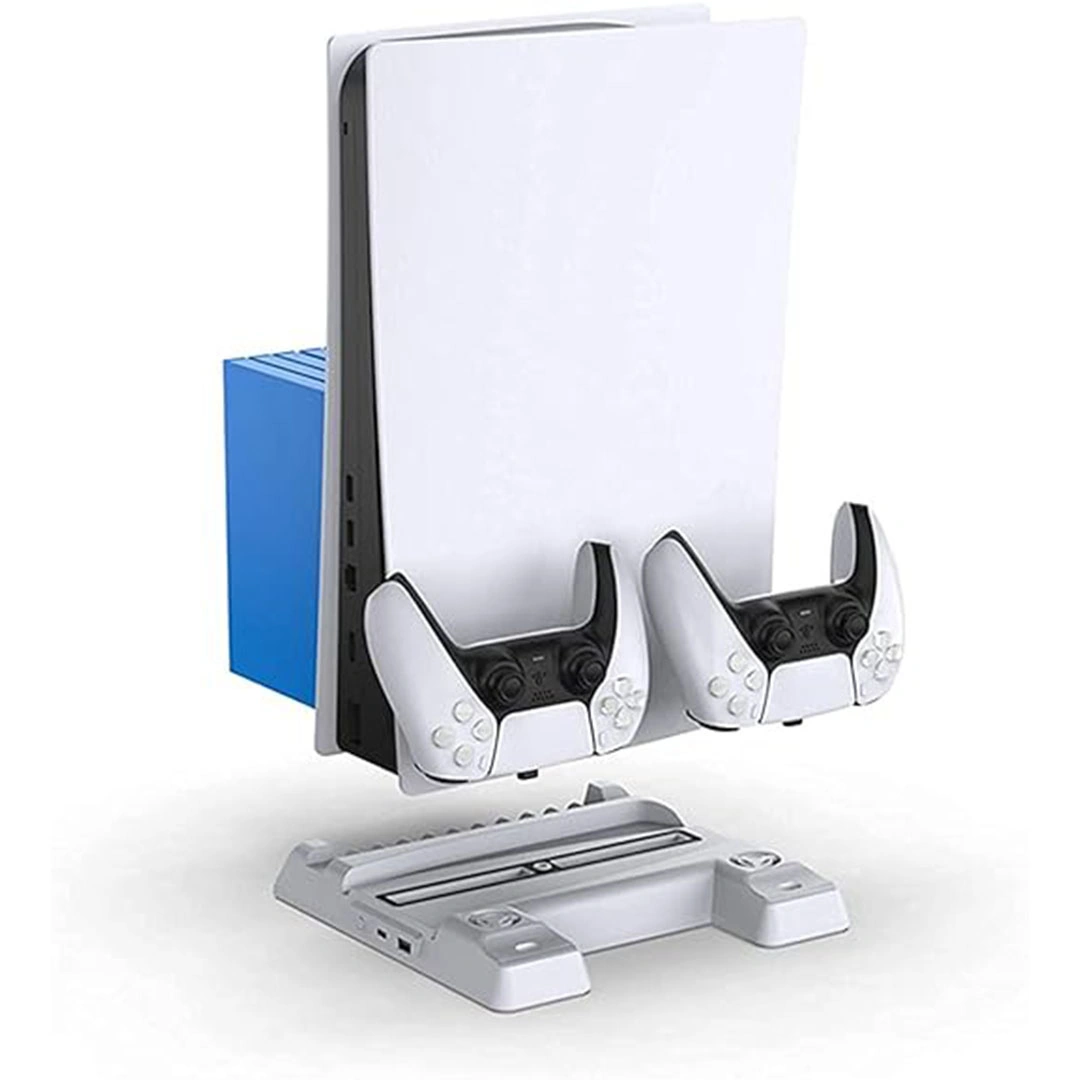 PS5 قاعدة تحكم لشحن الدراعات الاسلكية مع مروحة تبريد - Tp5-0593