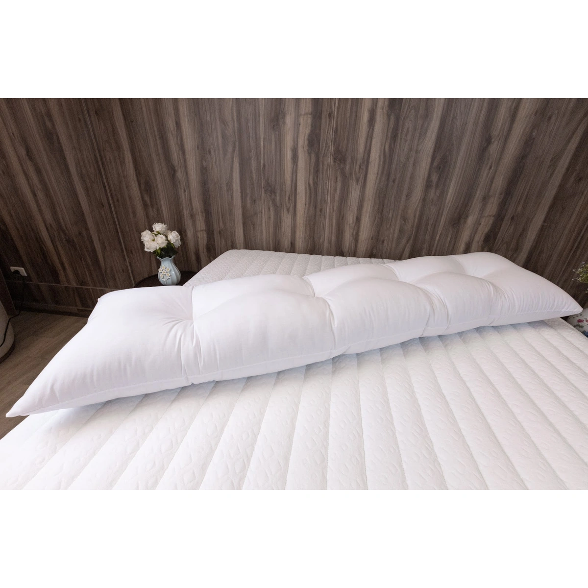 مخدة سرير ألدورا - فيبر - ١٠٠*٤٠ سم