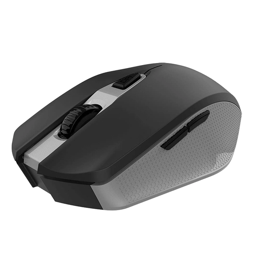 ماوس بلوتوث ولاسلكي متوافقة مع بي سي ولابتوب - أسود - BT37