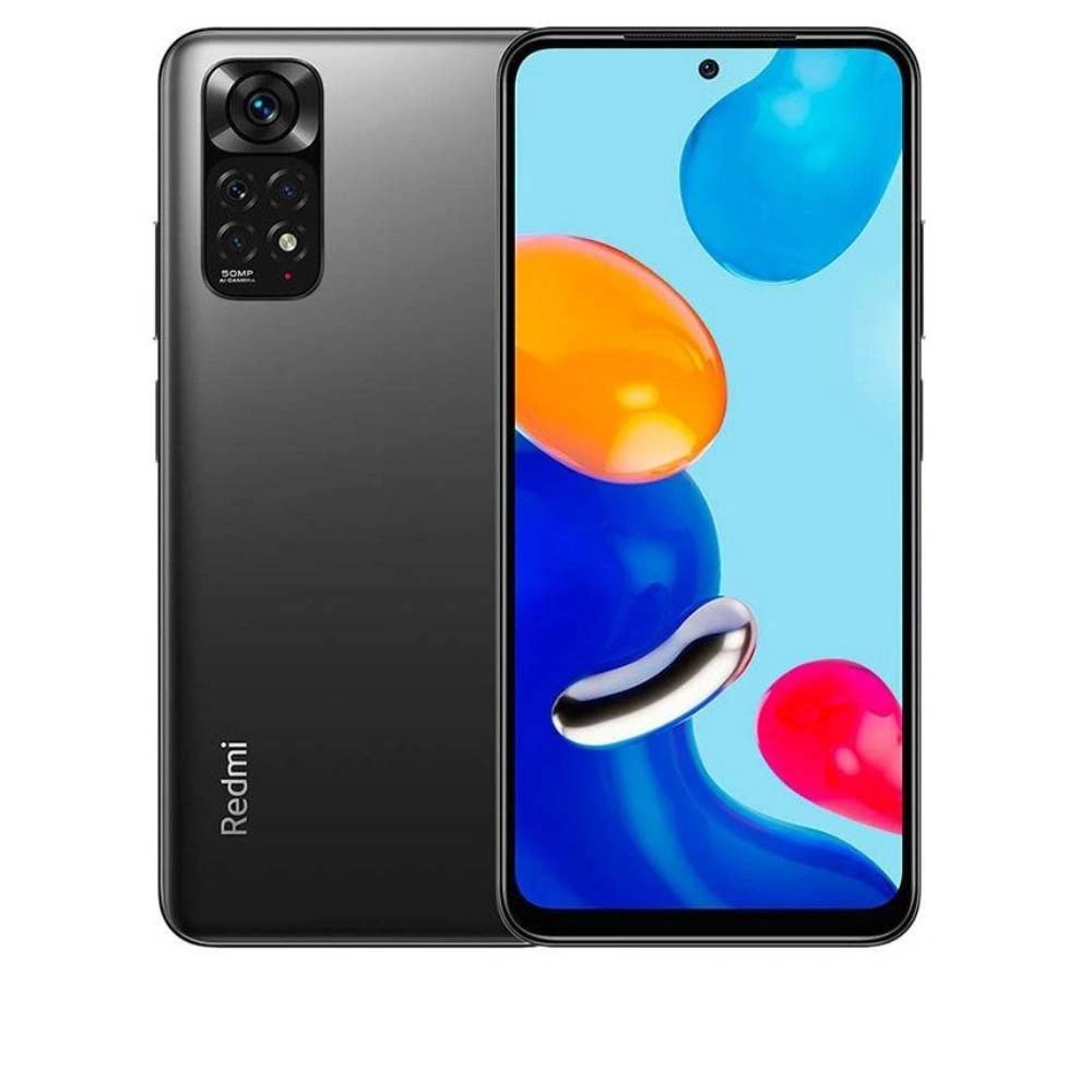 شاومي ريدمي نوت 11 - 128/6 جيجا - شريحتين - 4G - رمادي - SW045