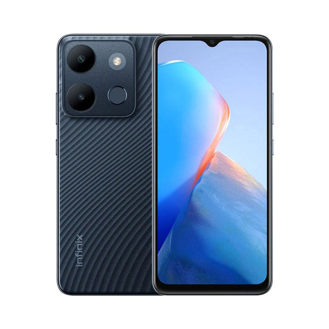 إنفينيكس Smart 7 موبايل - 64/4 - شريحتين - 4G - أسود - tb-13