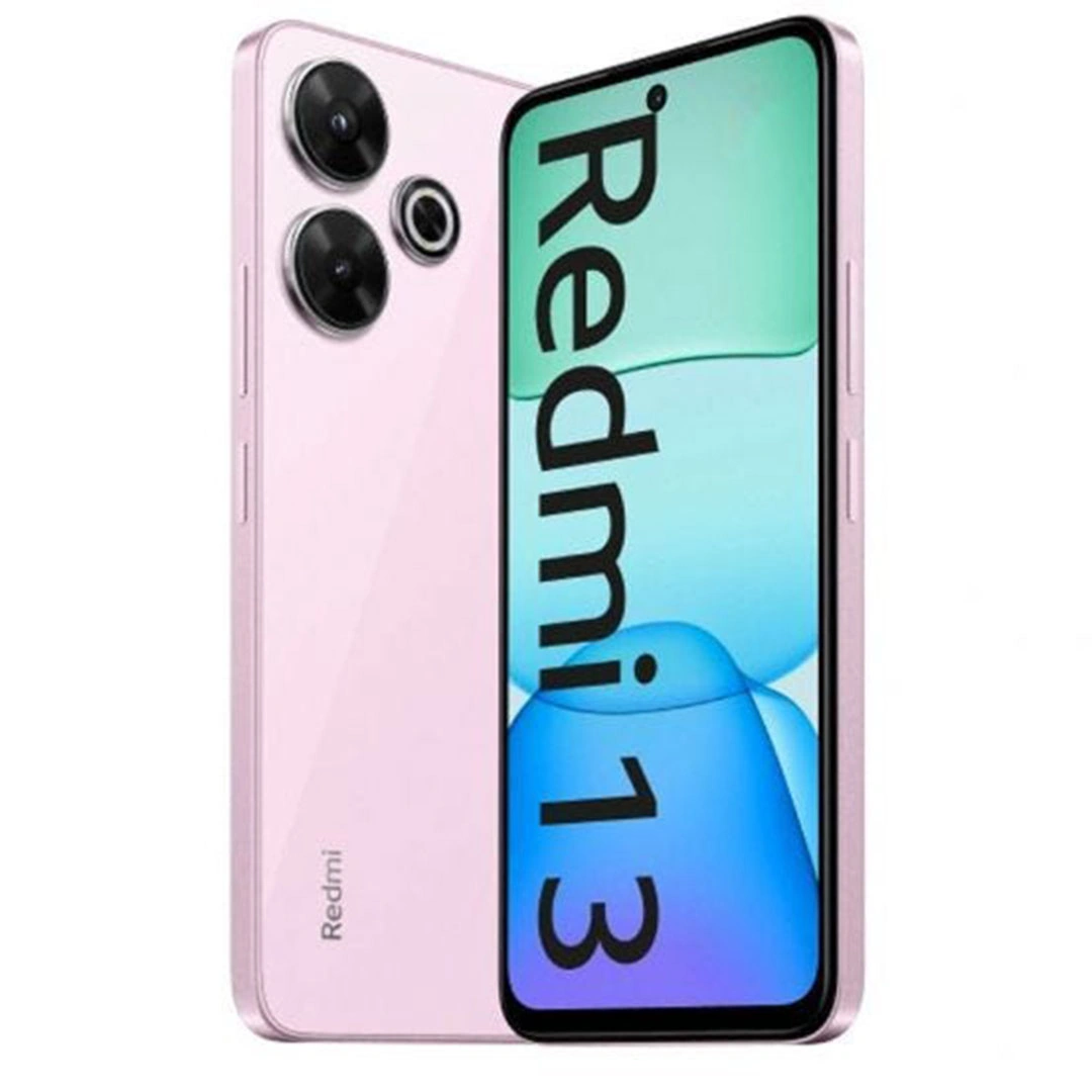 شاومي ريدمي 13 موبايل - 256/8 جيجا - شريحتين - 4G - بينك