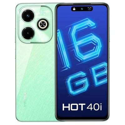 أنفينيكس Hot40i موبايل 256/8 جيجا - 4G - شريحتين - أخضر - tb-055