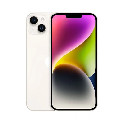 موبايل ايفون 14 - 128/6 جيجا - 5G - أبيض - TB-055