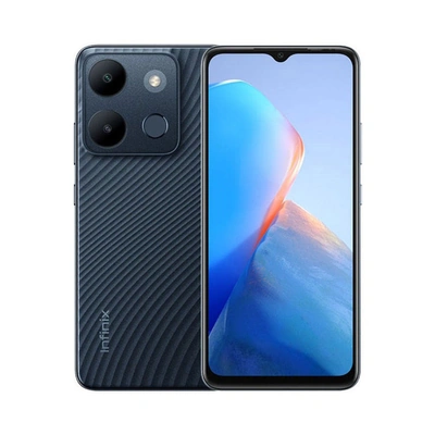 إنفينيكس Smart 7 موبايل - 64/4 - شريحتين - 4G - أسود - tb-13