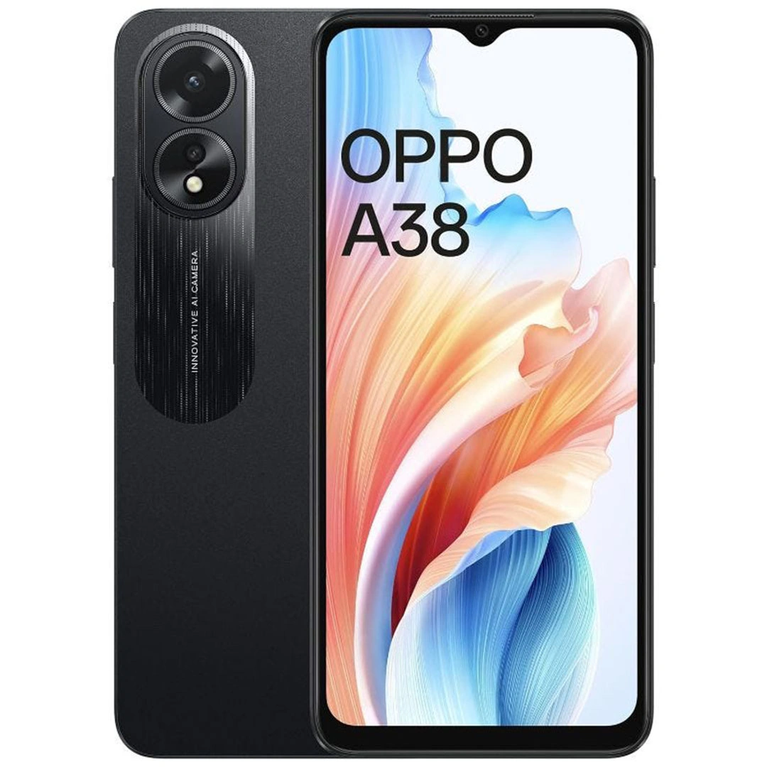 OPPO A38 128GB Black Smartphone - 50MP Camera