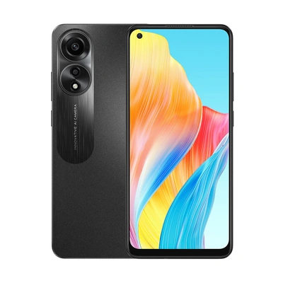 اوبو A78 موبايل - 256/8 جيجا - شريحتين - 4G - أسود - tb-29