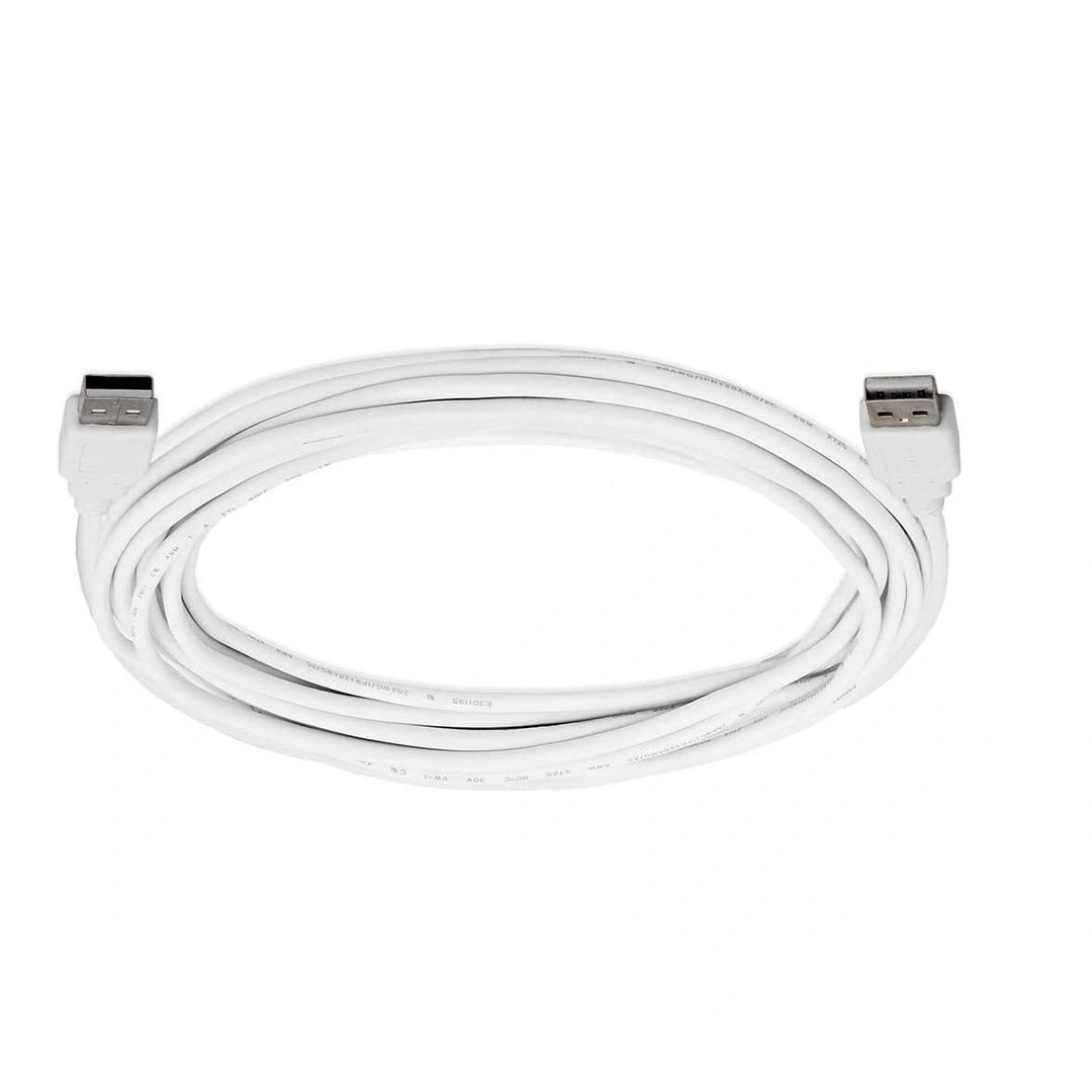 كابل تطويل USB/USB - أبيض