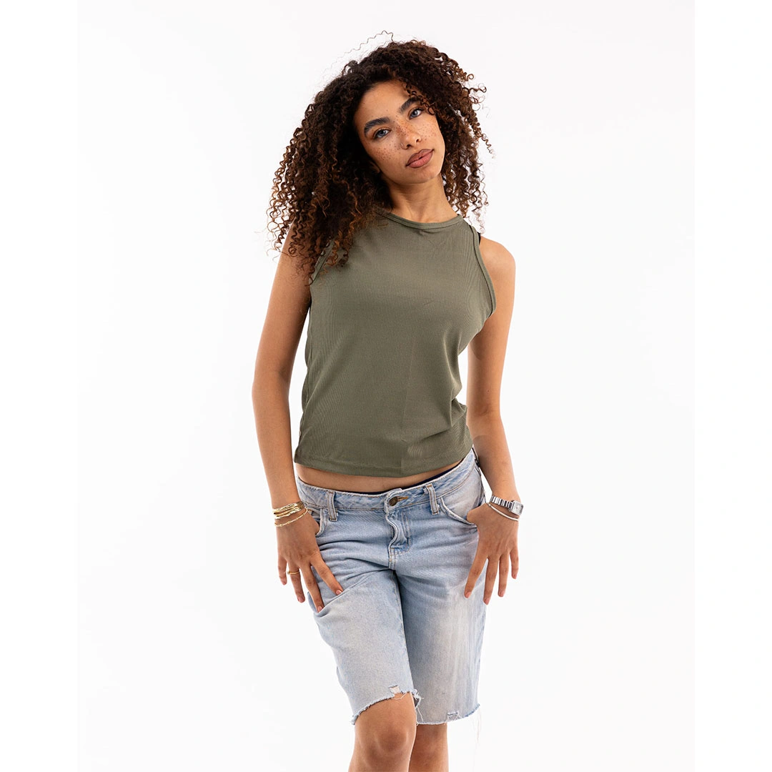 تانك توب بدون كم حريمي فريسكو