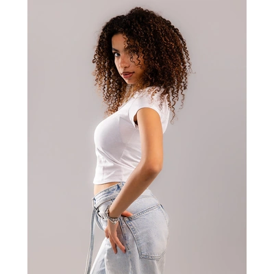 توب قصير حريمي قطن