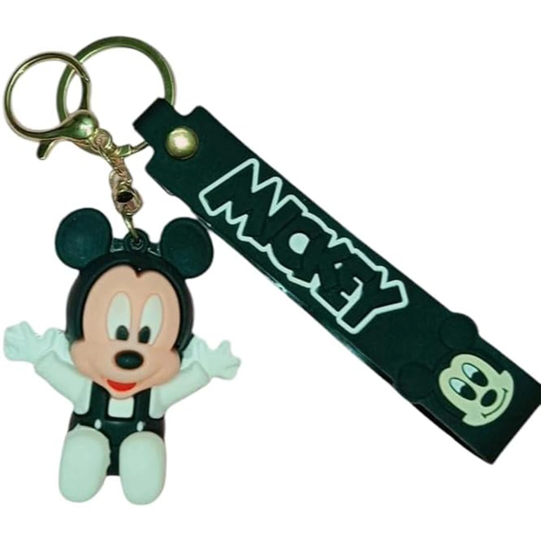 ميدالية مفاتيح سيليكون كبيرة- ميكي
