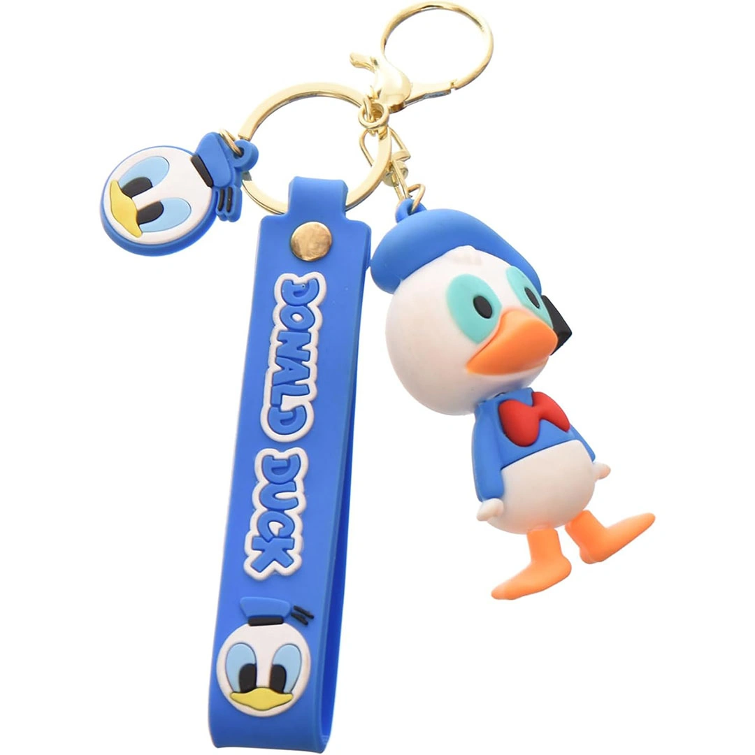 ميدالية مفاتيح سيليكون كبيرة- بطوط ازرق