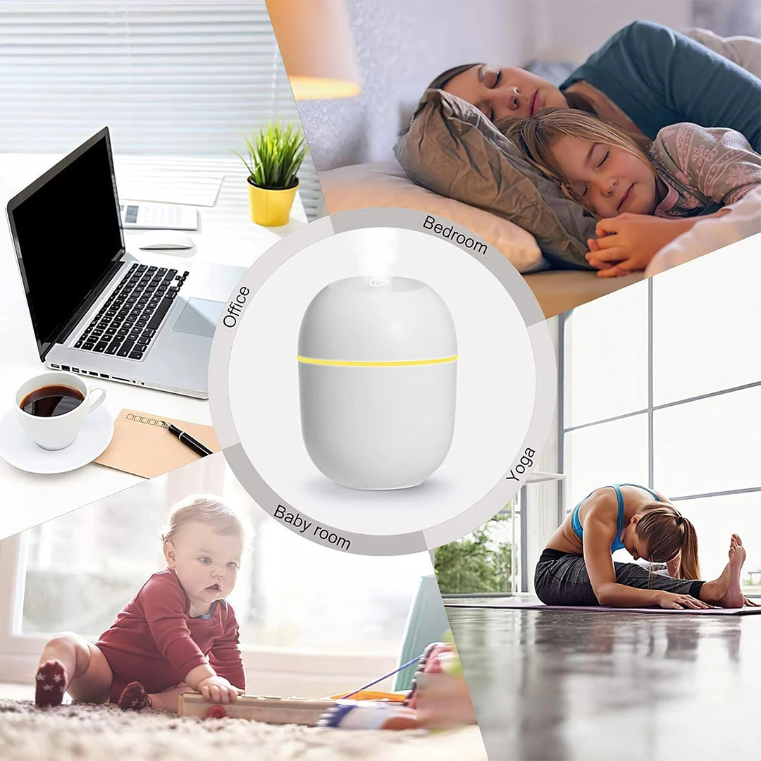 فواحة صغيرة شحن ليد بالماء-الوان متعددة