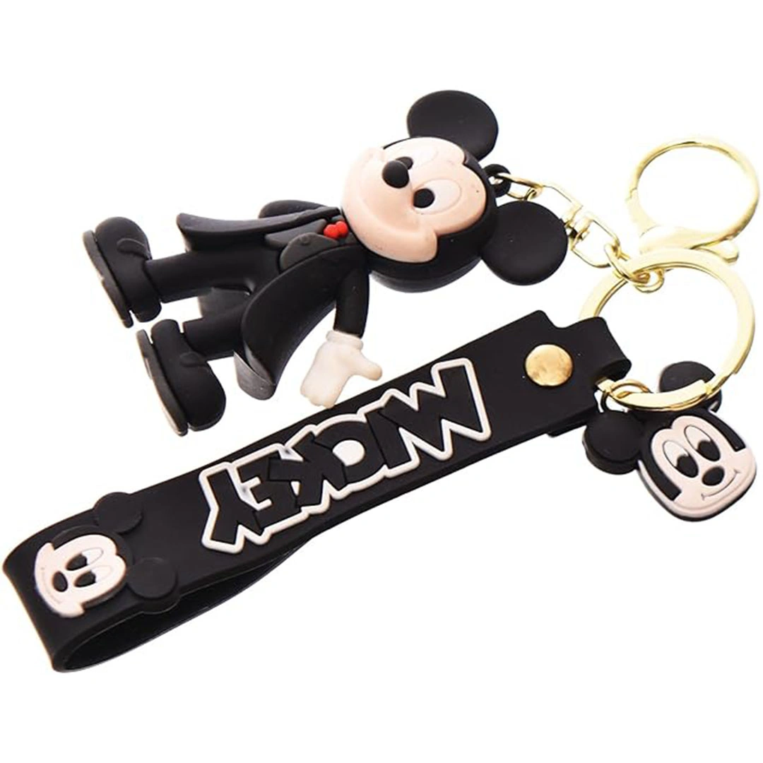 ميدالية مفاتيح سيليكون كبيرة- ميكي بالبدلة