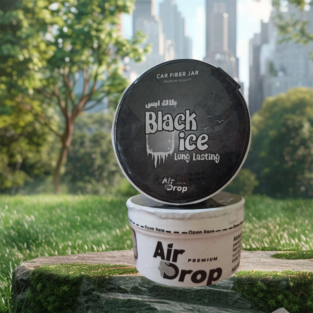 معطر اير دروب جل - بلاك ايس - 80 جرام - يدوم طويلا