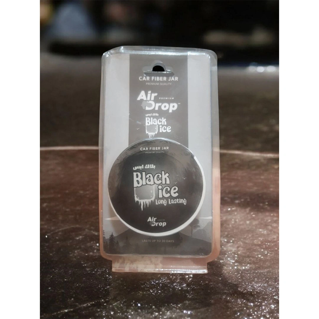 معطر اير دروب خشبي - بلاك ايس - 80 جرام - يدوم طويلا