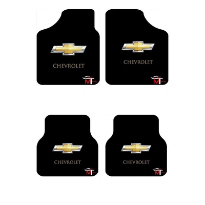 دواسة للسيارة - شيفروليه - 4 قطع - أسود