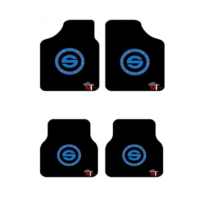 دواسة للسيارة - سباراكو - 4 قطع - أسود