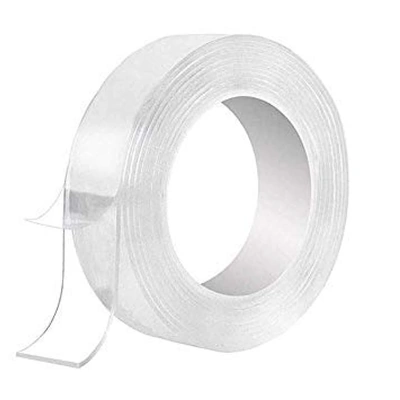 شريط لاصق دبل فيس - 1 سم - 5 متر - شفاف