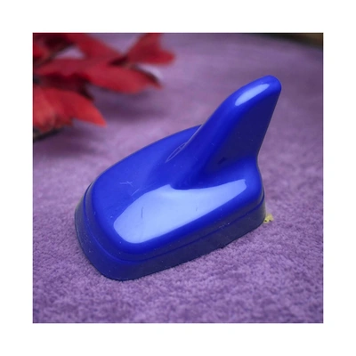 اريال هوائي للسيارة بلاستيك - شكل زعنفة القرش - أزرق