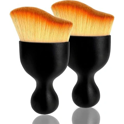 فرشاة ناعمة لكنس الغبار الداخلي للسيارة - 2 قطعة