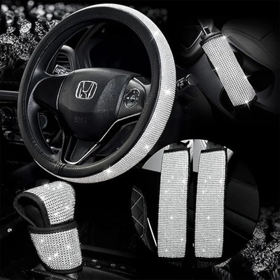 طقم تزيين للسيارة استراس - 5 قطعة - متعدد الألوان