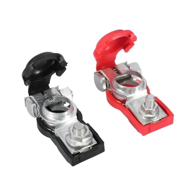 مشابك كابلات بطارية العربية - أسود/أحمر