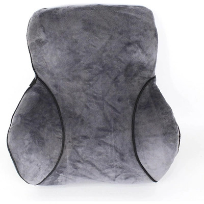 مخدة ظهر من السوفت ميموري للسيارة - رمادي