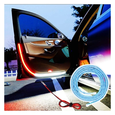 شريط إضاءة LED للسيارة - 30 وات - 120 سم - 2 قطعة - متعدد الألوان