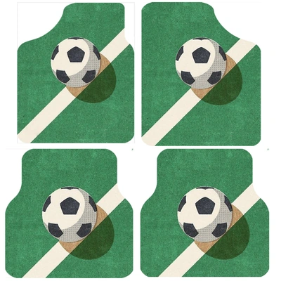 طقم دواسات عربية 4 قطع - شكل كرة قدم