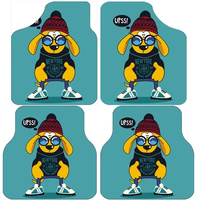 طقم دواسات عربية 4 قطع - شكل كلب