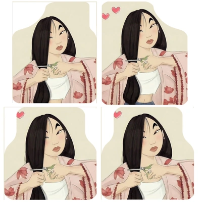 طقم دواسات عربية 4 قطع -موانا